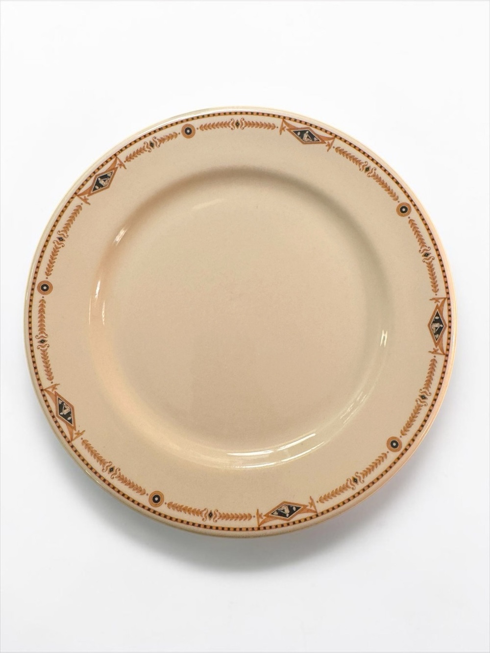 Vintage Shanango China Restaurantware Roman Garland Ceramic Dinner Plate